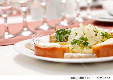 herring with potatoes herring with potatoes 5951353