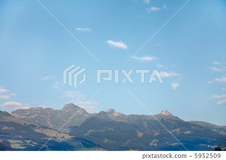 View of mountain in Switzerland View of mountain in Switzerland 5952509