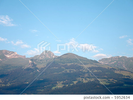 View of mountain in Switzerland 5952634