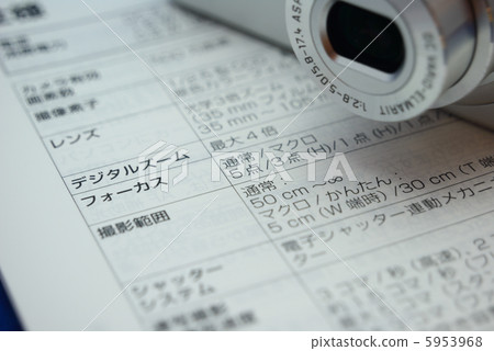 相機和使用說明書 5953968