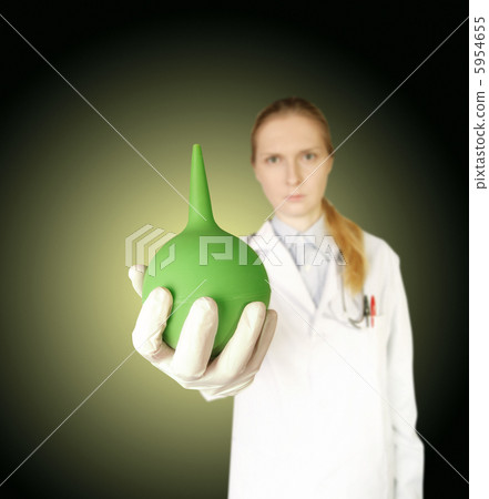 doctor woman with enema 5954655