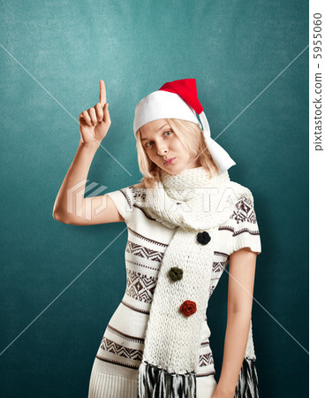 Woman Waiting For Christmas Woman Waiting For Christmas 5955060