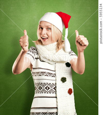 Woman Waiting For Christmas Woman Waiting For Christmas 5955134