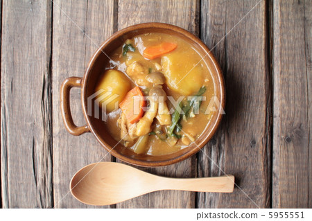 Homemade vegetable curry rice 5955551