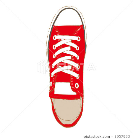 Canvas sneaker red 5957933
