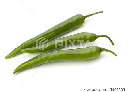 Chili pepper isolated on white background Chili pepper isolated on white background 5963503