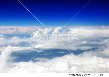 Clouds from the airplane 5963910
