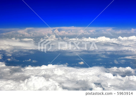 Clouds from the airplane Clouds from the airplane 5963914
