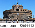 Castle of Saint Angel. Rome. Italy. Europe. 5964442