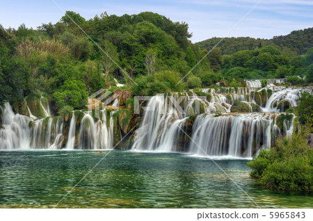 Waterfalls in Krka National Park, Croatia Waterfalls in Krka National Park, Croatia 5965843