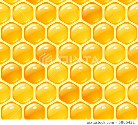Vector honey background 5966421