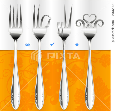 Vector fork gestures 5966468
