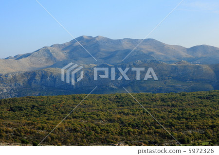 喀斯特地理克羅地亞 5972326