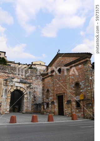Spello Urvica Gate Porta urbica San Ventura Church san Ventura 5973575