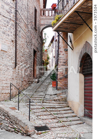 Spello small street Spello small street 5973584