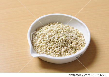 Millet rice (green rice) Millet rice (green rice) 5974279