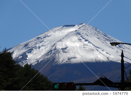 富士山北麓富士山 5974770