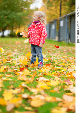 Little girl outdoors 5974820