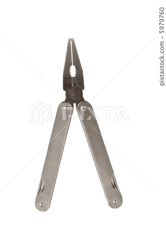Multifunctional pliers isolated on white backgroun Multifunctional pliers isolated on white backgroun 5979760