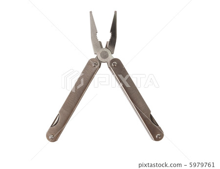 Multifunctional pliers isolated on white backgroun Multifunctional pliers isolated on white backgroun 5979761