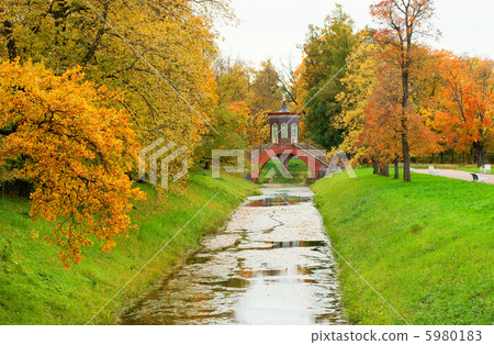 Pushkin (Russia) by fall 5980183