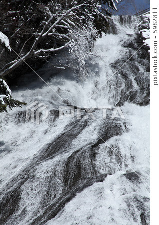 Winter waterfall 5982811