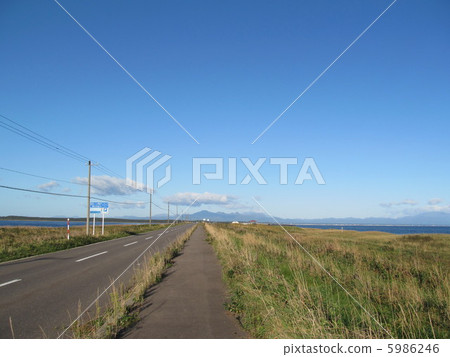 Hokkaido Noden peninsula road 5986246
