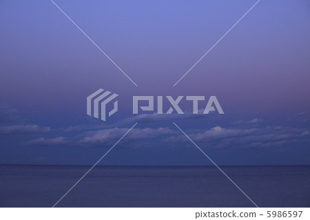 The Magic Hour Horizon Line Sky Sea Cloud 5986597