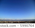 Northern Alps and blue sky 5990764
