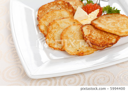 fried potatoes pancakes with caviar fried potatoes pancakes with caviar 5994400