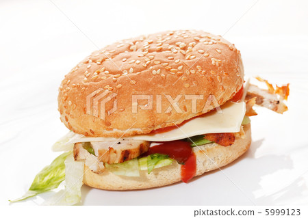 burger on the white burger on the white 5999123