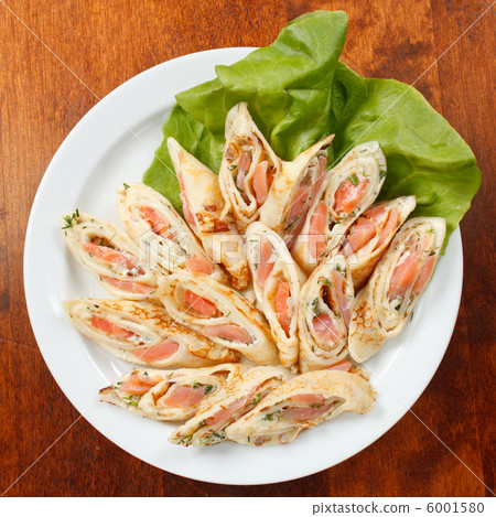Pancakes with Salmon Pancakes with Salmon 6001580
