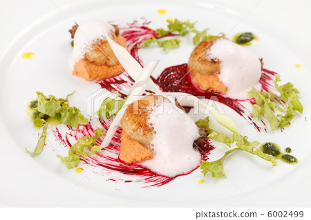 Scallop seafood appetizer Scallop seafood appetizer 6002499