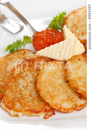 fried potatoes pancakes with caviar fried potatoes pancakes with caviar 6003497