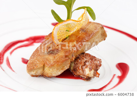 foie gras with sauce foie gras with sauce 6004738