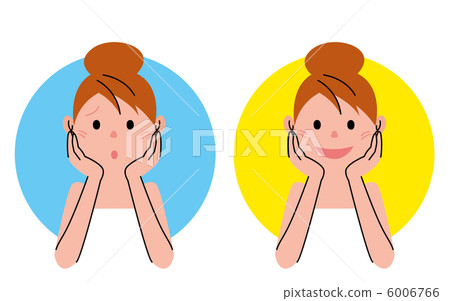 Female facial expression Female facial expression 6006766