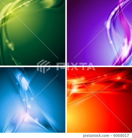 Colourful vector backgrounds 6008017