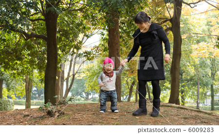 在公園練習安吉練習 6009283