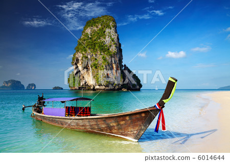 Tropical beach, Thailand 6014644