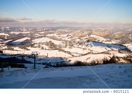 Winter mountain landscape 6015121
