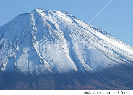 新年的背景材料·富士皇冠 - 水平位置明信片比例 6015583