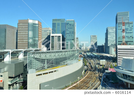 Bird's eye view of Tokyo Station 6016114
