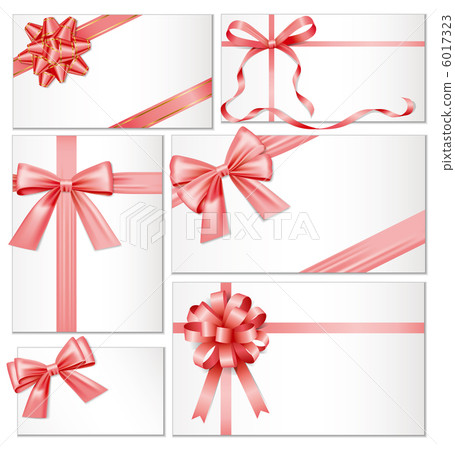 Ribbons and envelopes - Stock Illustration [6017323] - PIXTA