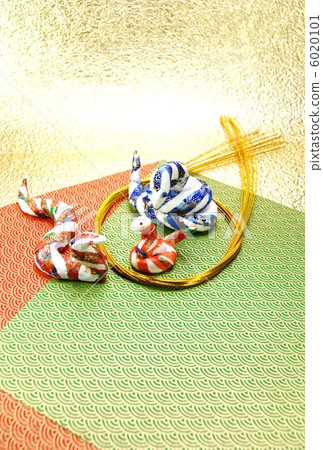 新年賀卡2013·唾液家庭有點上升·漢字紙等2種日本紙和回水·對角頂上垂直位置明信片對應比率 6020101