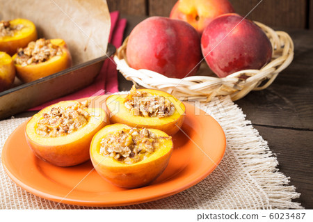 Stuffed Baked Peaches 6023487