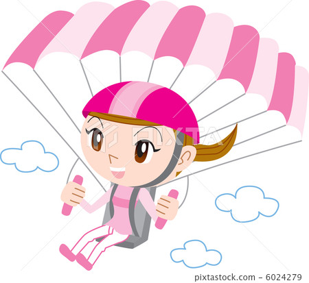 paraglider clipart of children