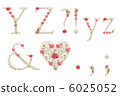 Decoration letters (plum blossoms) YZ & symbols Decoration letters (plum blossoms) YZ & symbols 6025052