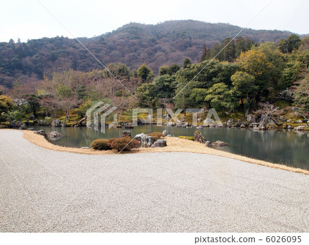 世界遺產京都Tenryuji Saseike花園 世界遺產京都Tenryuji Saseike花園 6026095