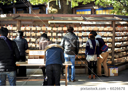Meiji Shrine New Year's Egami dedicated scenery Meiji Shrine New Year's Egami dedicated scenery 6026678