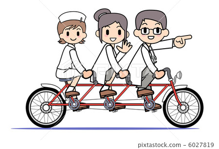 Tandem bicycle · medical staff Tandem bicycle · medical staff 6027819